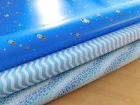 Geschenkpapier Set- Blau wie der Himmel und das Meer 3...