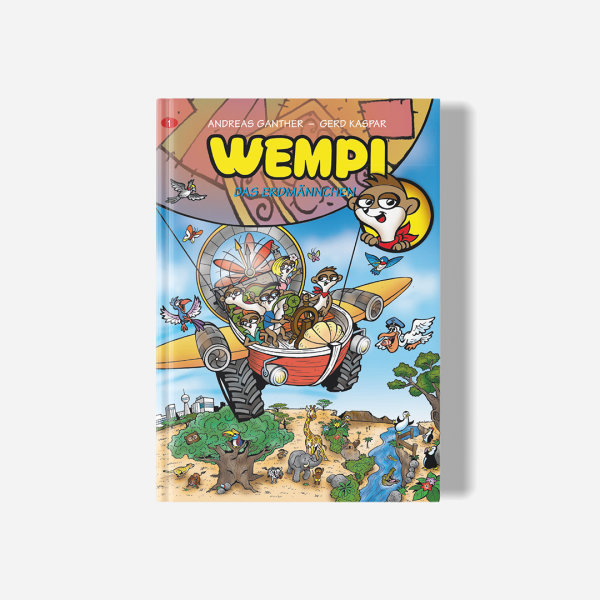 Kinderbuch - Wimmelbuch Wempi und seine Freunde